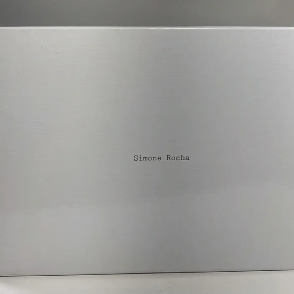 Simone Rocha Pink Ponyhair Pointed Flats w/Crisscross Straps Eur 38, US 7.5-8 - Picture 9 of 10